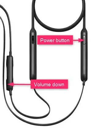 reset beatsx using these buttons