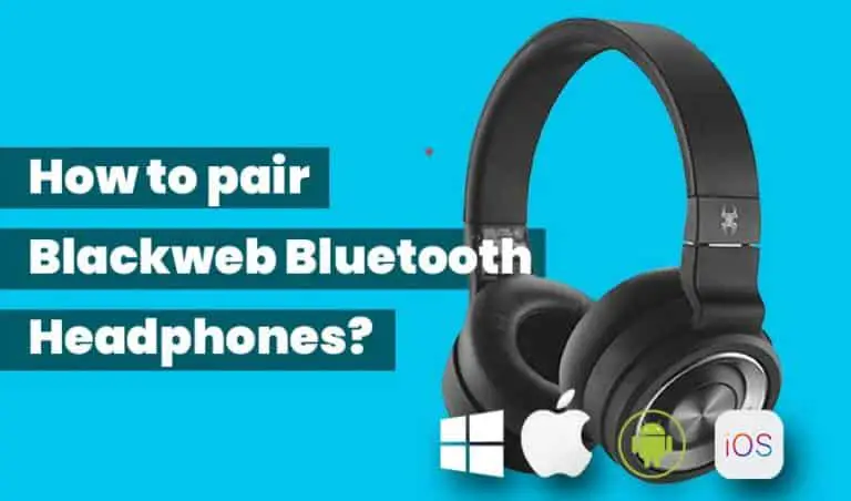 how to pair blackweb bluetooth headphones