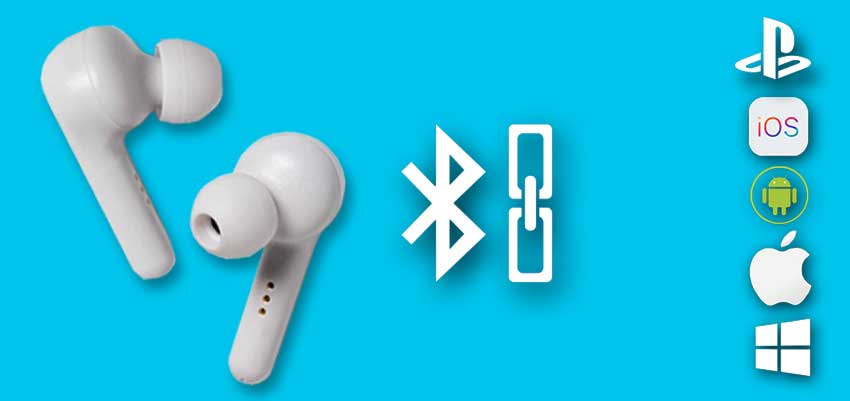 how to pair Heyday wireless earbuds